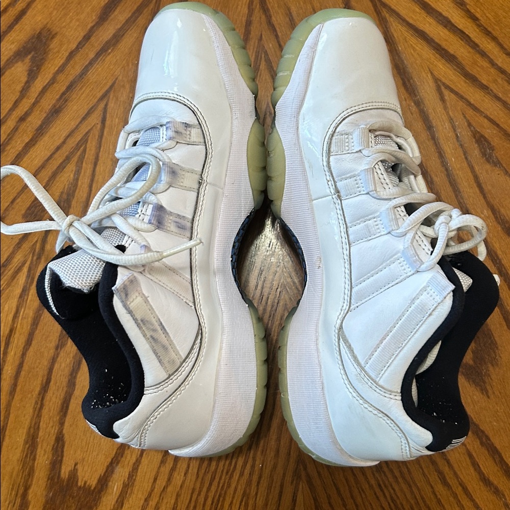 Nike Air Jordan 11 White and Black Sneakers